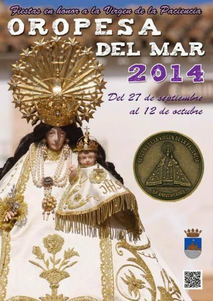 Fiestas en honor a la Virgen de la Paciencia 2014 Oropesa del Mar / Orpesa